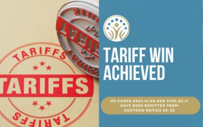 Spotlight – Tariff Win Achieved