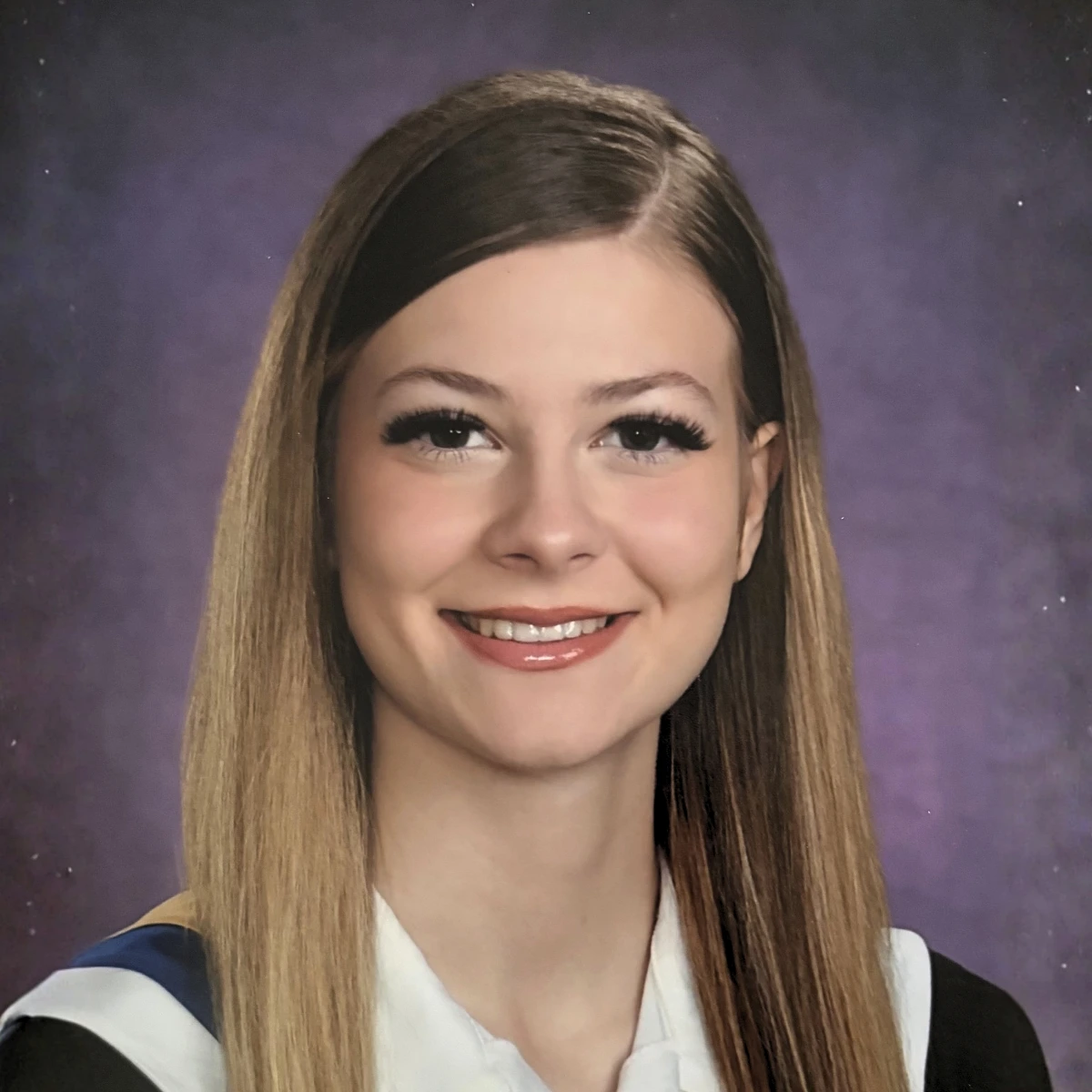 Graduation pic of Ava