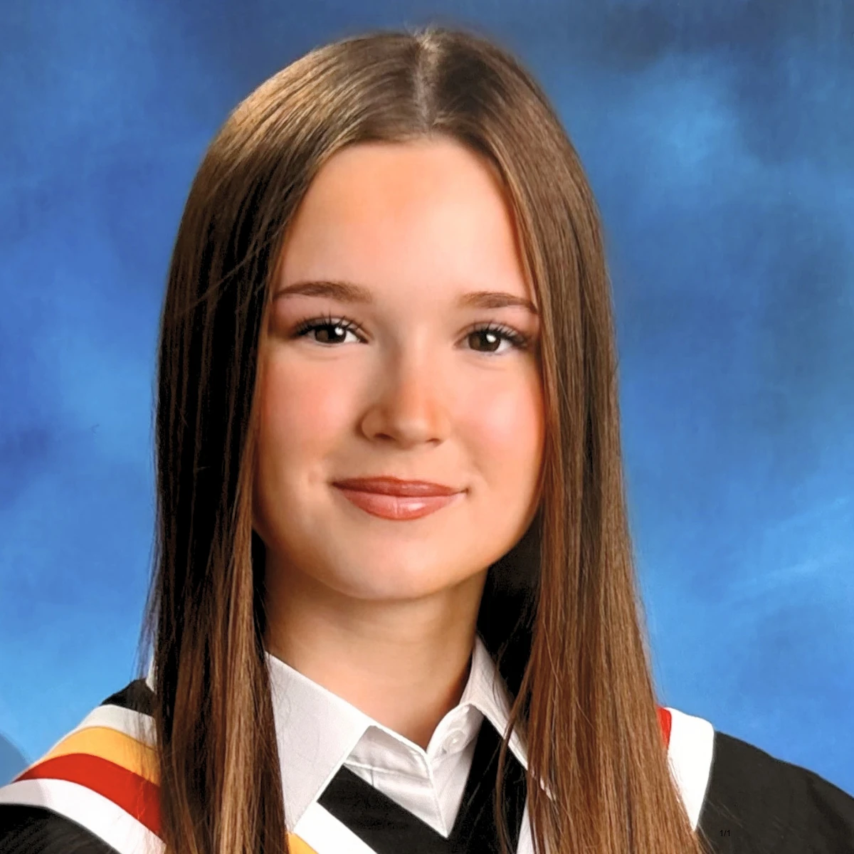 Graduation picture of Chelsea