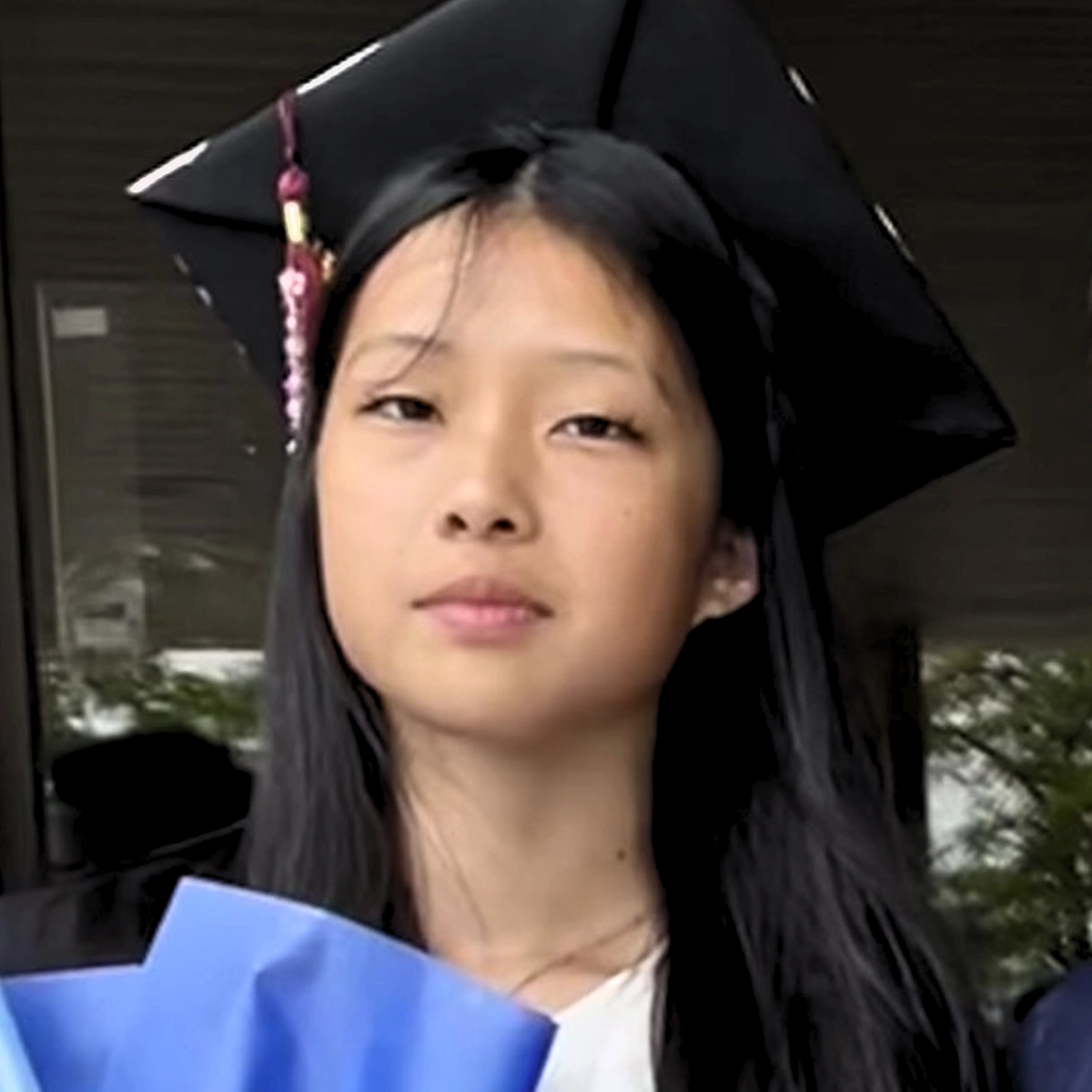 Graduation picture of Phoebe