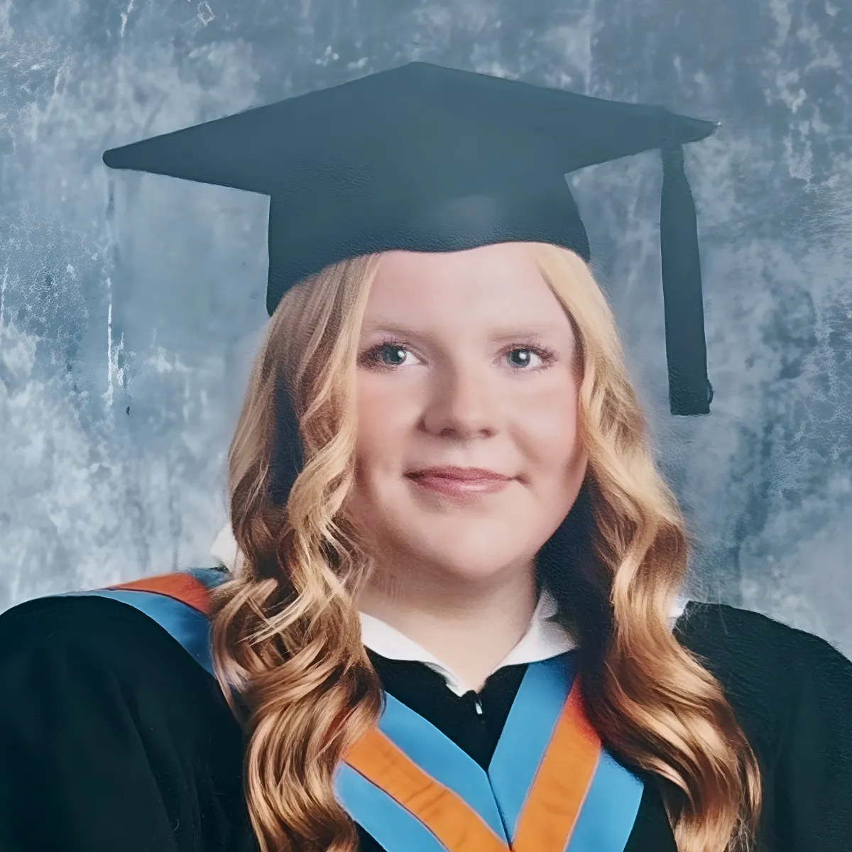 Graduation picture of Sierra